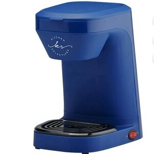 Kitchen Selectives Single-Serve Coffee Maker in Blue